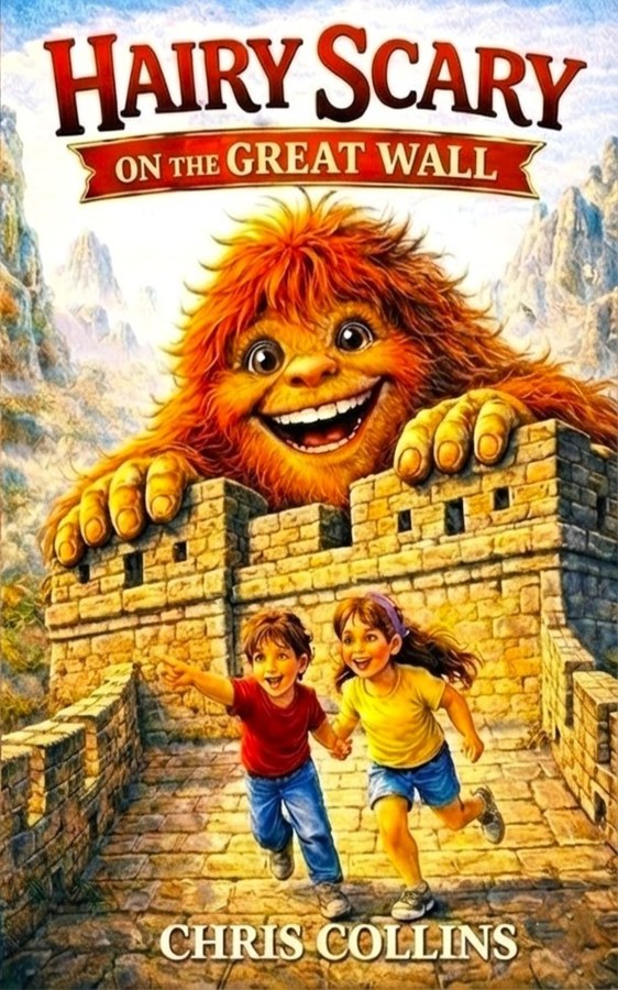 Hairy Scary on the Great Wall